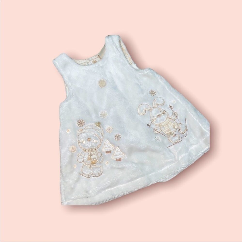 ZIP ZAP | 3/$15 Fleece Baby Dress